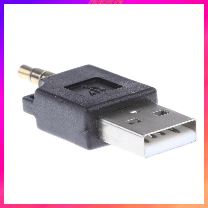 Dây Cáp Sạc Đồng Bộ Dữ Liệu USB 2 Trong 1 3.5mm Cho iPod Shuffle 1st 2nd Màu Đen