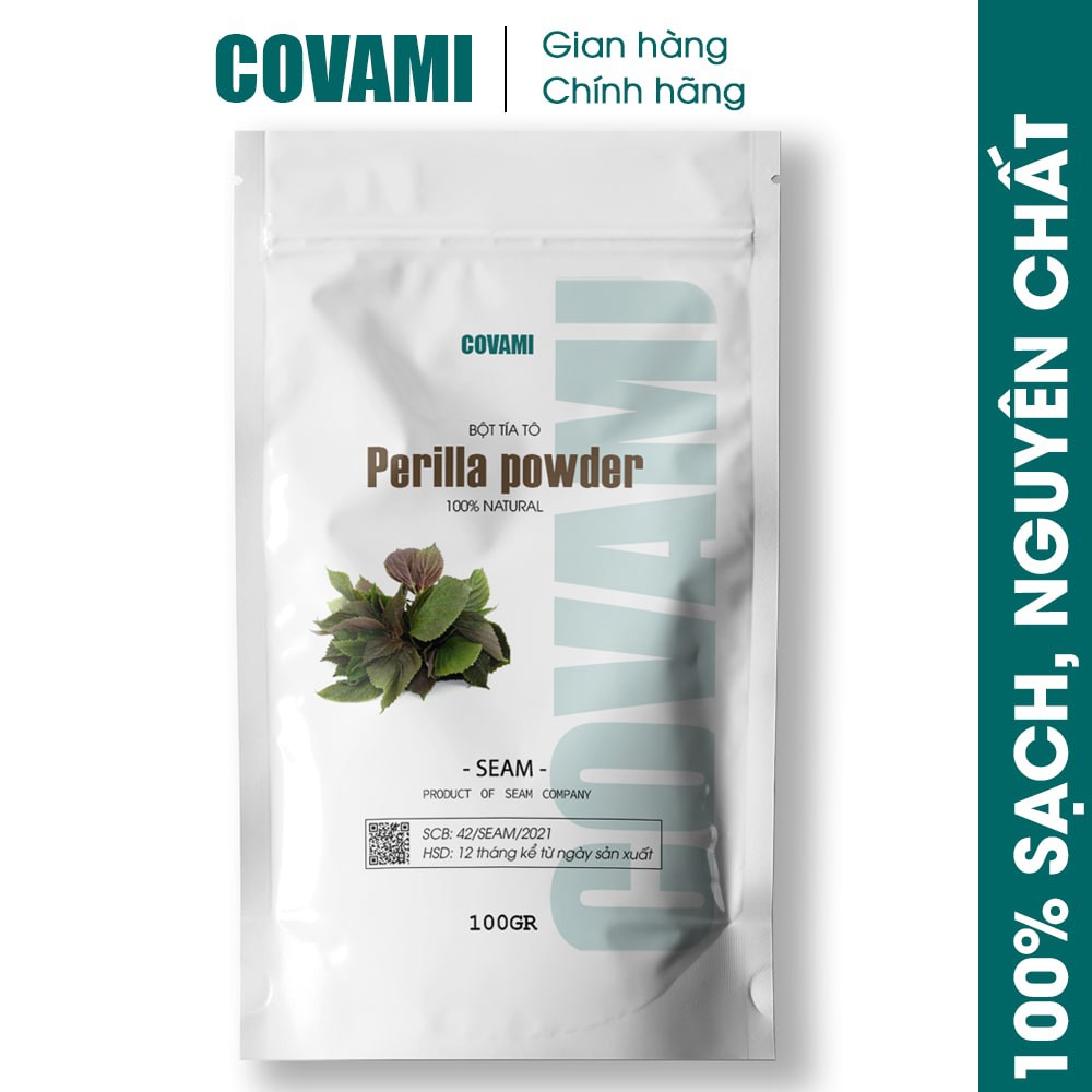Bột chùm ngây hữu cơ sấy lạnh nguyên chất uống liền chuẩn xuất USA thương hiệu COVAMI 100gr