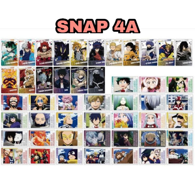 Gói card snapmide ngẫu nhiên Học Viện Siêu Anh Hùng  chính hãng