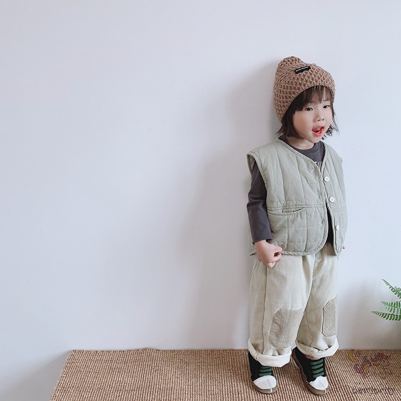 Áo Khoác Cardigan Giữ Ấm Kiểu Hàn Quốc Cho Bé
