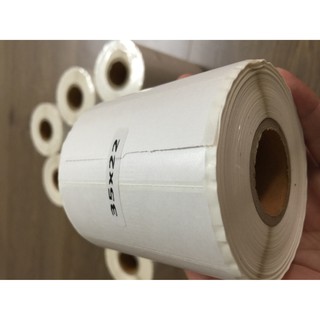 Giấy in tem mã vạch 2 tem 70X22
