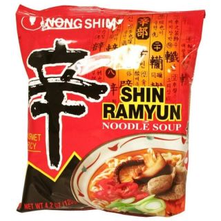 Mỳ tôm cay hàn quốc
