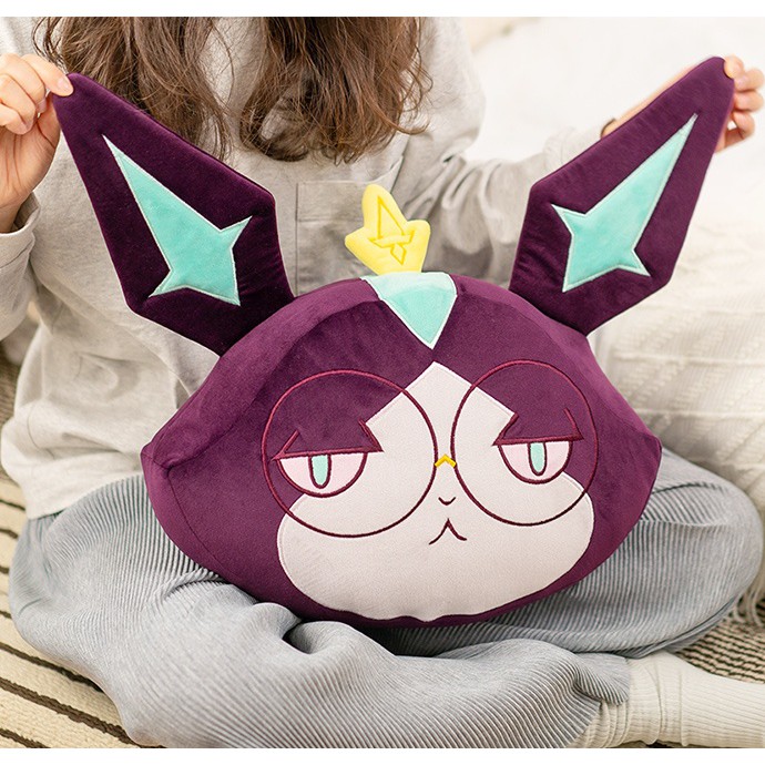 Gấu bông Yuumi Hiệu Trưởng Chiến Binh  - Battle Academia Yuumi Cushion - Chính hãng Riot Games
