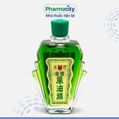 Dầu gió xanh Con Ó Eagle Brand Medicated Oil (Chai 24ml)