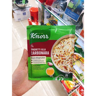 HÀNG ĐỨC Gia Vị Sốt Mì Ý Spaghetti alla Carbonara Knorr Fix 36g
