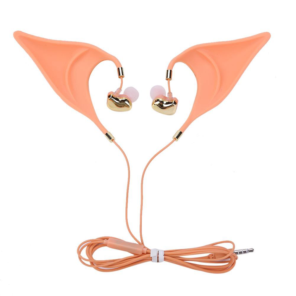 Tai nghe nhét tai phối hình tai yêu tinh Silicone chuyên dụng hóa trang Halloween | BigBuy360 - bigbuy360.vn