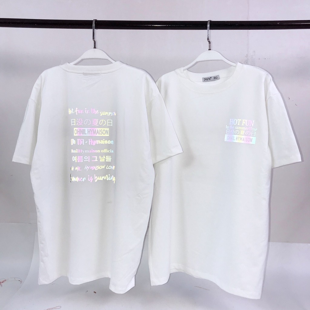 Áo thun Phản quang Unisex - HOT FUN