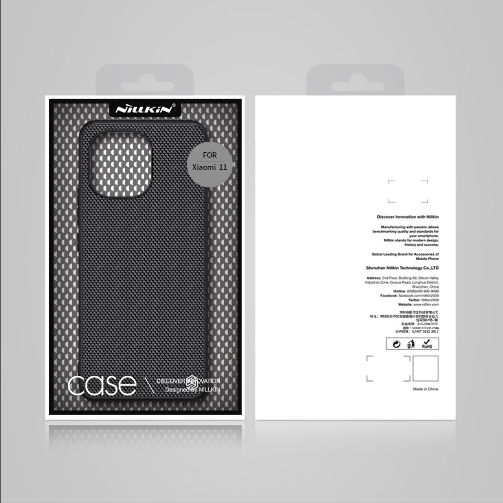 Ốp lưng Xiaomi Mi 11 Lite Nillkin Textured kết cấu sợi nylon Ốp lưng cho Xiaomi Mi 11 Ultra 11i Mi11 5G