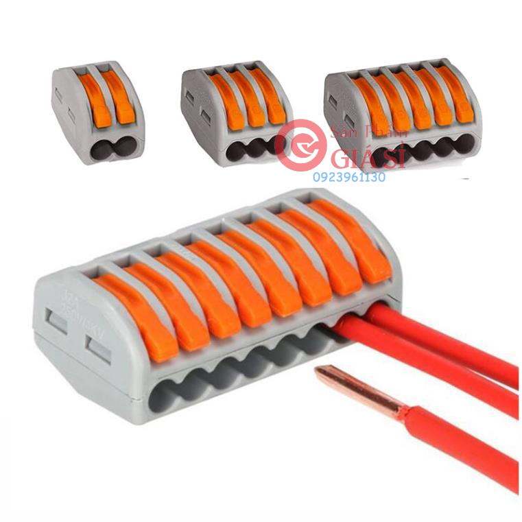 Cút nối dây điện nhanh PCT-213, chịu tải 32A Cút gộp dây điện 3, 4 , 5 sợi PCT-212 PCT-214 Chất lượng cao ❤️freeship❤️