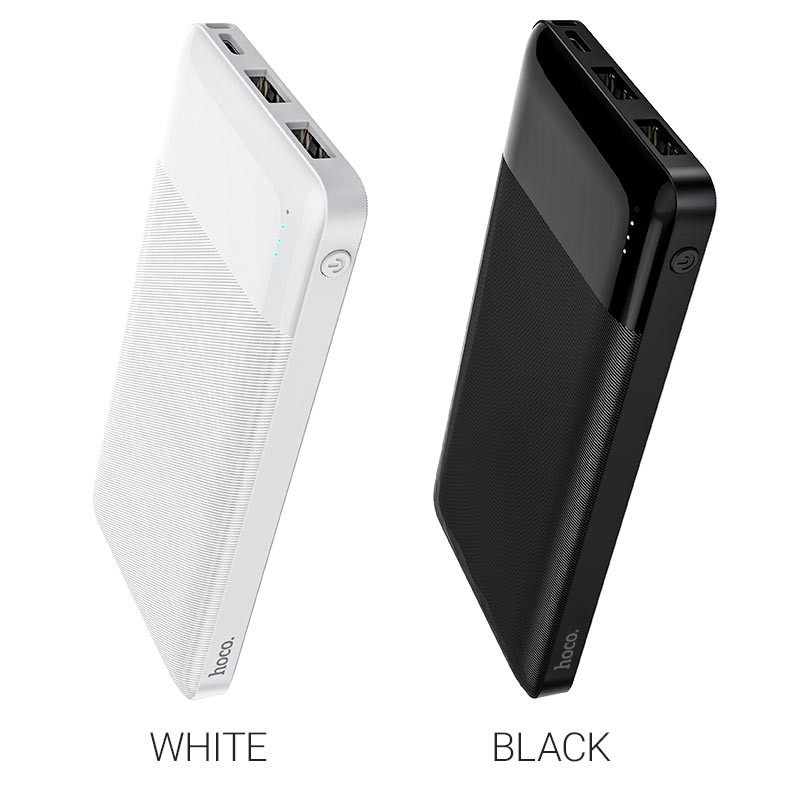 ⚡NowShip⚡ Pin Sạc Dự Phòng 2 Cổng Sạc Nhanh 2A Hoco J72 dung lượng 10000mAh Chính Hãng