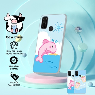 Ốp VSMART Joy/Star/Active/Live/Bee/Aris | 5/4/3/2/1/Plus/pro |Vỏ lưng điện thoại Vinsmart mẫu trà sữa và cá heo cute