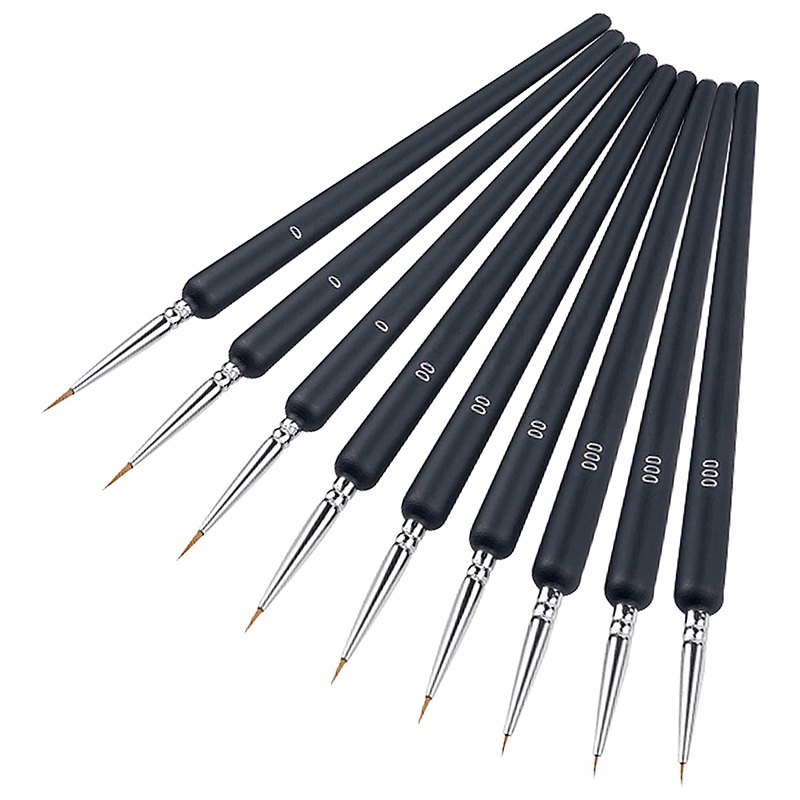 1 Cọ Vẽ Màu Nước/ Sơn Dầu/Làm Móng Tay Bằng acrylic Nhiều Kích Cỡ