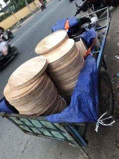 Mặt Bàn Tròn Gỗ dày 17mm