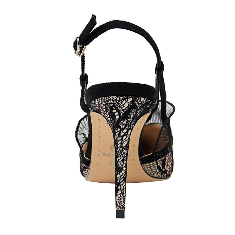 BIGTREE Giày Cao Gót 9cm  Đính Đá Thời Trang Quyến Rũ Cho Nữ 313-5