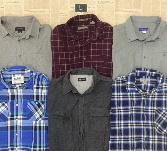 SƠ MI FLANNEL SI SIZE L (Nhắn shop để chọn mẫu) | BigBuy360 - bigbuy360.vn