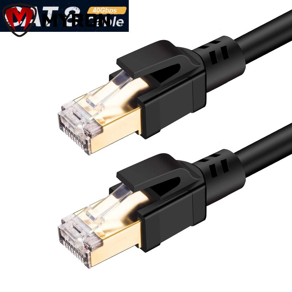 Dây Cáp Ethernet Myron 2000mhz Tốc Độ Cao 40gbps Rj45 Cat8