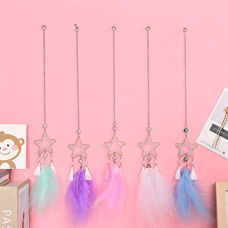 Bộ 20 Lông Vũ Nhiều Màu Dùng Làm Trang Sức / Trang Trí Nhà Cửa / Tiệc Cưới diy