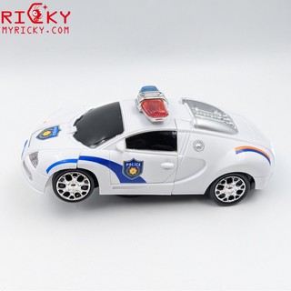 Xe cảnh sát biến hình robot