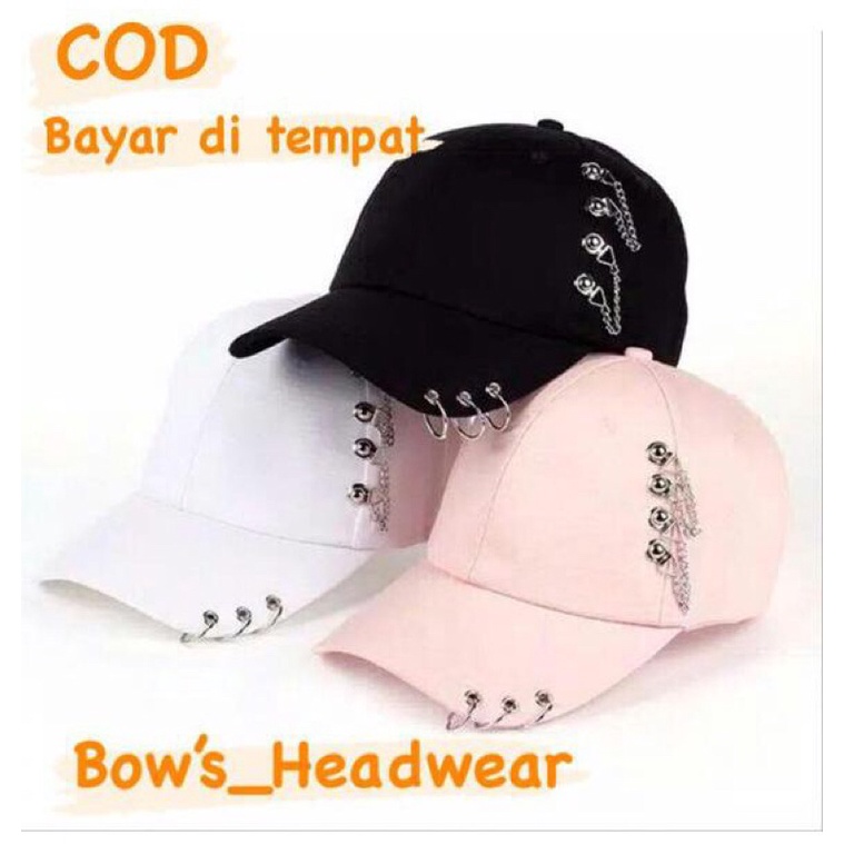 Khuyên Tai/Kẹp Vành Tai Hình Nón Bóng Chày Kpop Thời Trang Cho Nam Và Nữ