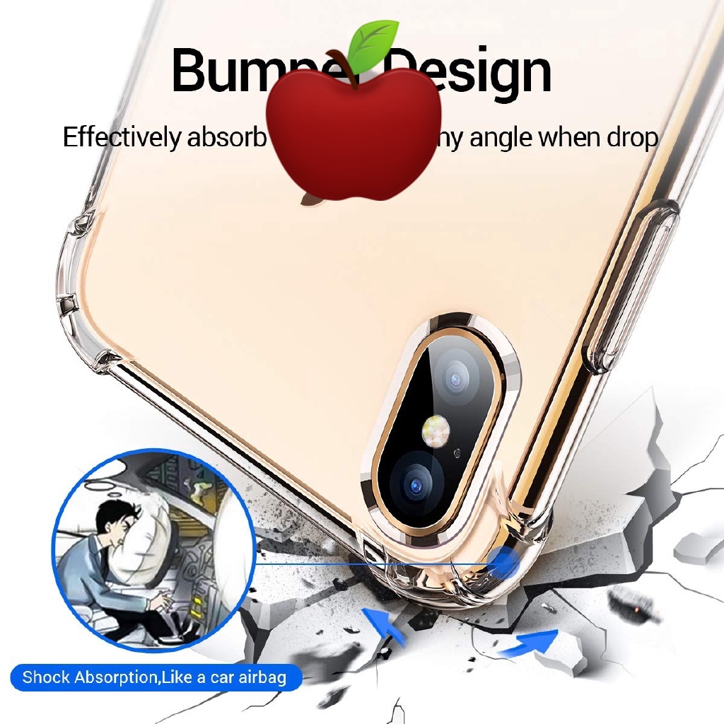 Ốp lưng TPU mềm cho điện thoại for  iPhone X/Xs iPhone XR Phone XS MAX