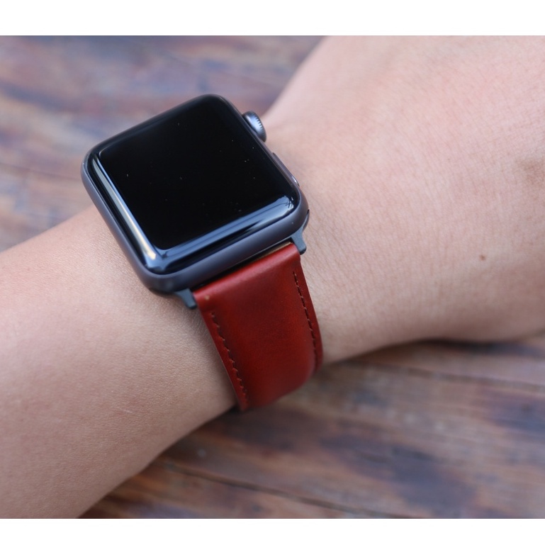 Dây đeo thay thế dành cho Apple Watch Da sáp dầu