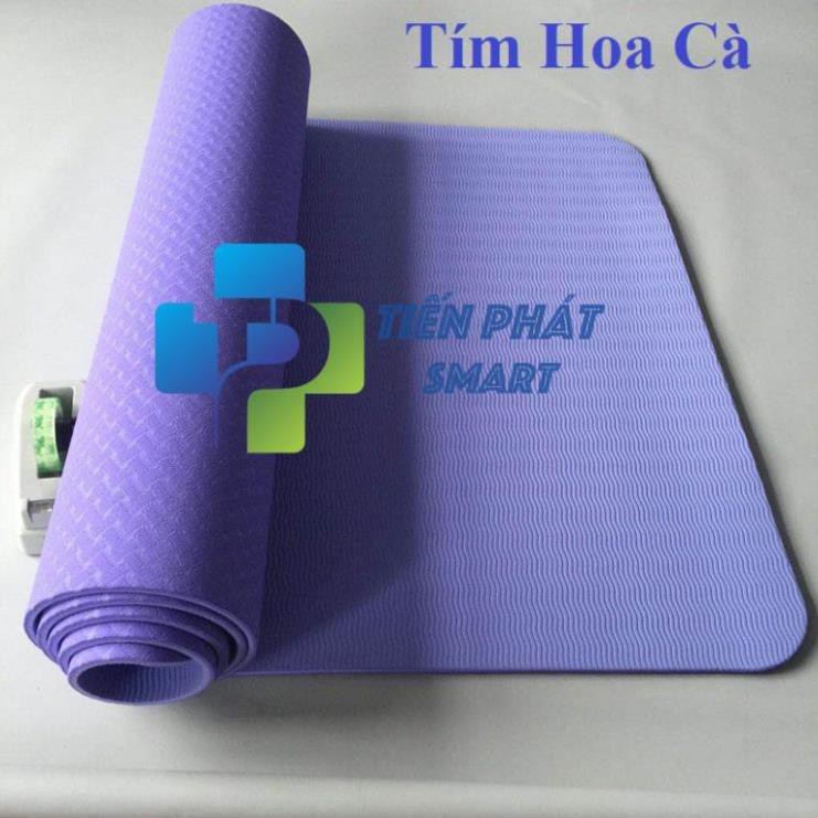 [Siêu Sale]- Combo Thảm yoga 6mm TPE 2 lớp + chai xịt vệ sinh ( kèm túi lưới)