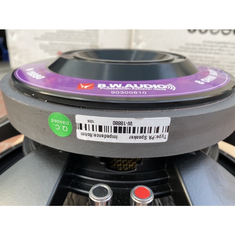 Bass sub 50 từ 220 coil 100, chính hãng BW W18880