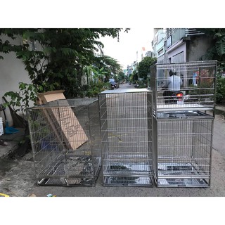 Lồng vẹt inox