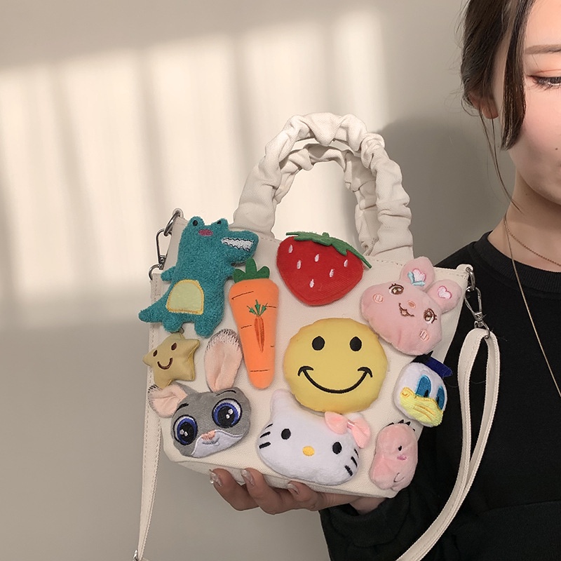 Túi đeo vai IELGY kiểu dáng hoạt hình dễ thương thời trang cho nữ