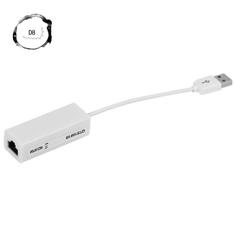 1 Thẻ Mạng Lan Chuyển Đổi Rtl8152 Usb 2.0 Sang Rj45 10 / 100mbps Cho Máy Tính Bảng Pc Win 7 8 10 Xp