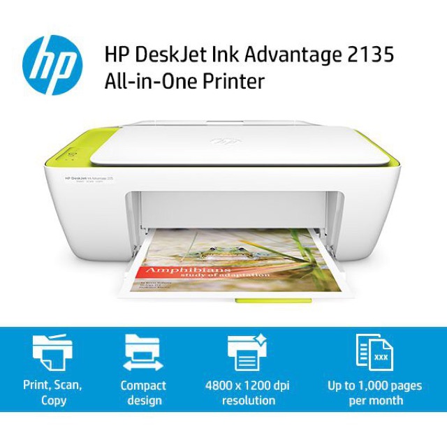 HP 2135 / 2332 / 2336 / 2720 (WiFi) All-in-One Printer Print/Scan/Copy. Ink 680 682 67. E400 E410 E460 E470 HP2135
