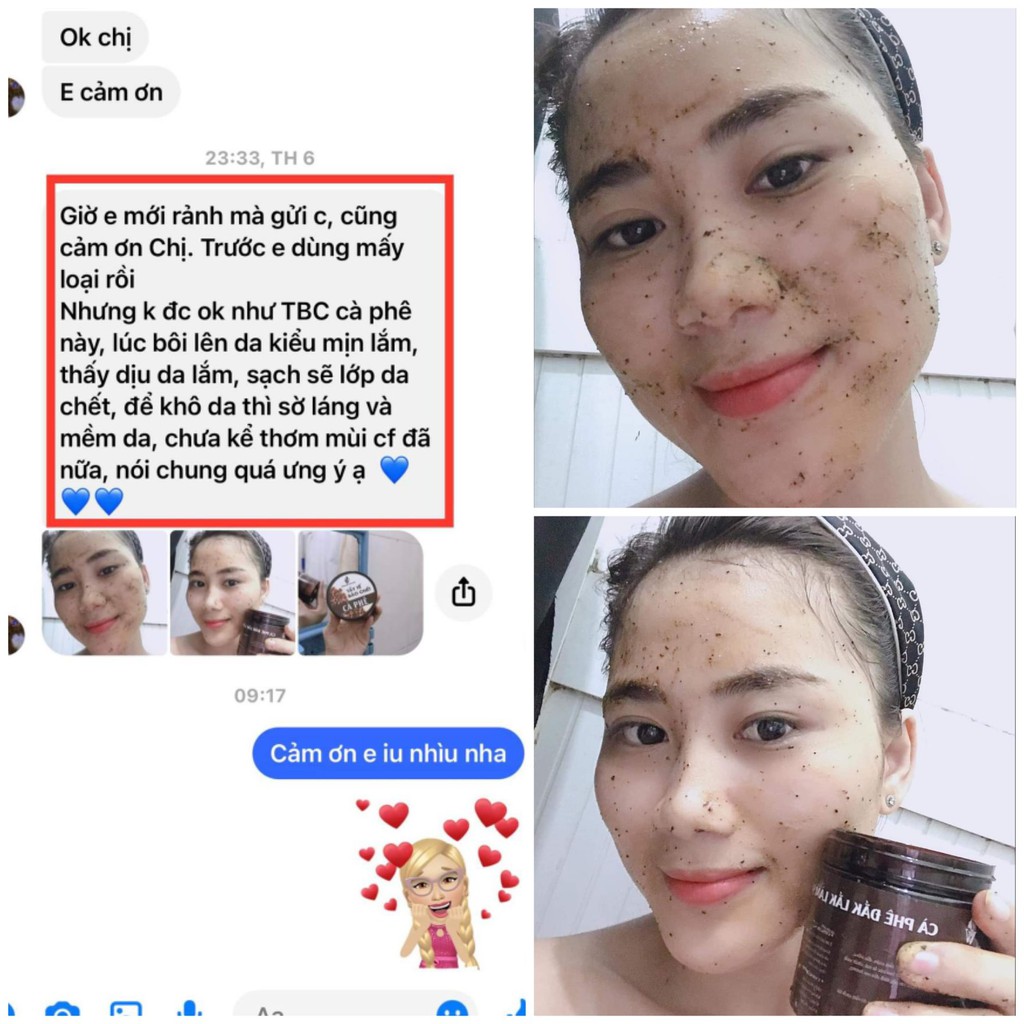 TẨY TẾ BÀO CHẾT CÀ PHÊ VV Natural Cosmetic giúp da sáng mịn, đều màu, không gây nhớt da