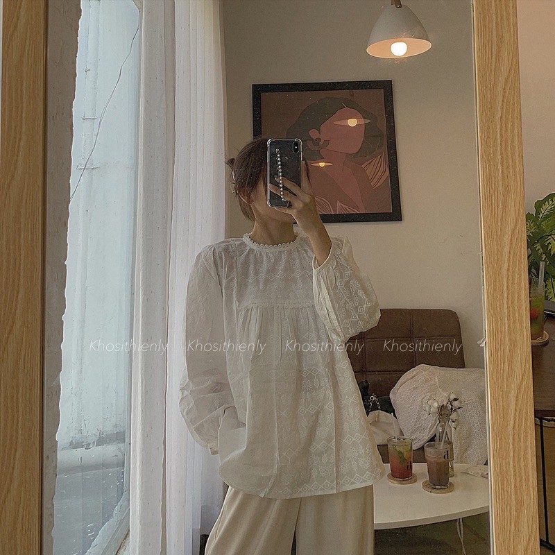 ÁO BABYDOLL PHỐI REN