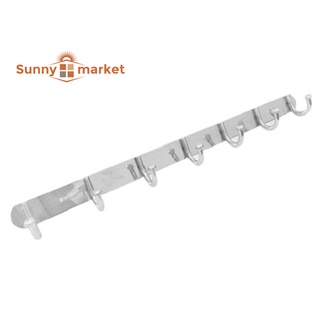 Móc Treo Quần Áo Inox 7 Móc (Không Gỉ Sét)
