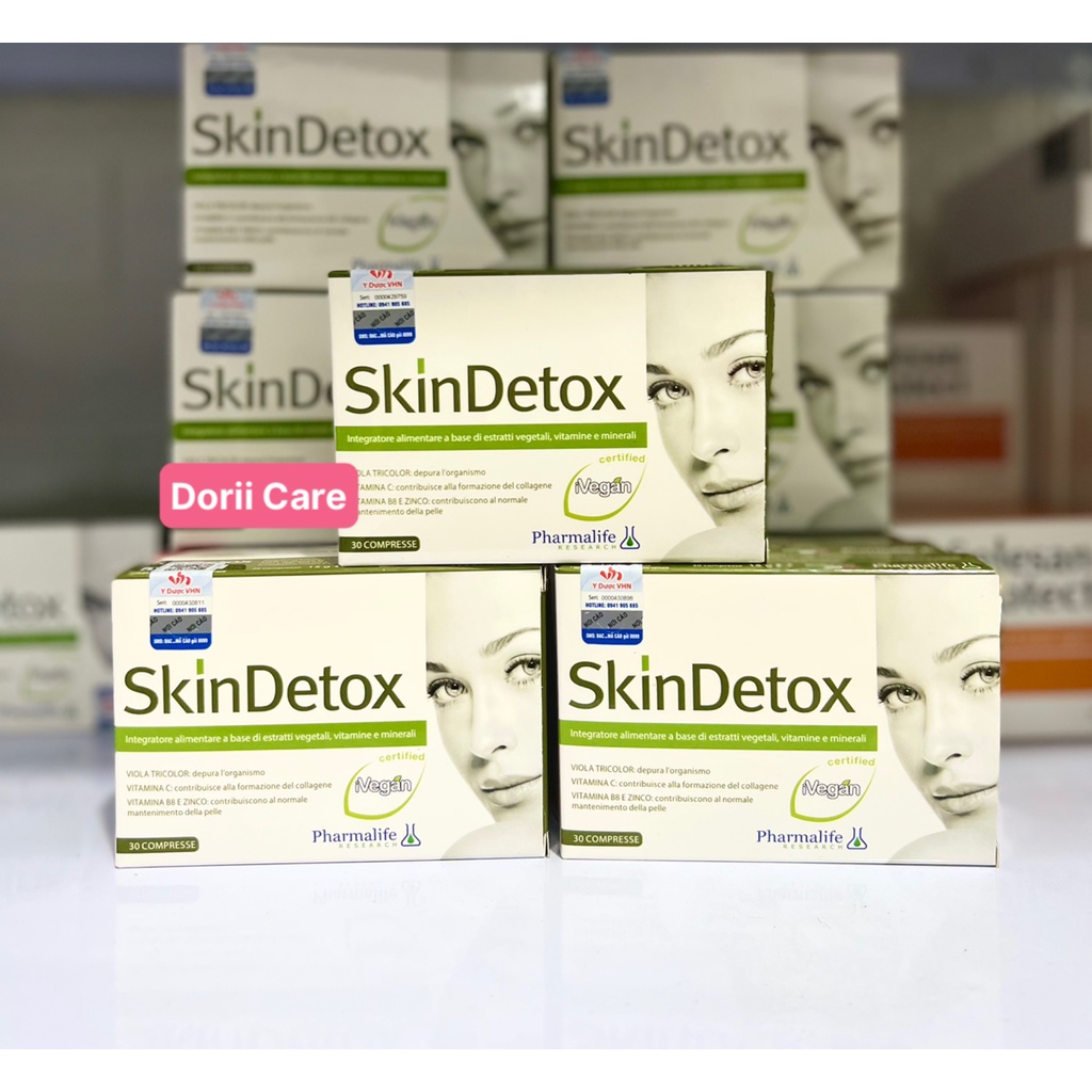 Pharmalife Viên Uống Thải Độc Và Ngăn Ngừa Mụn Skindetox