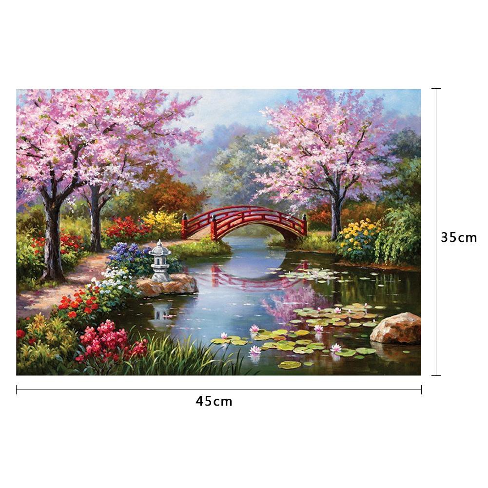 Bộ tranh đính đá 5D tự làm hình phong cảnh dùng trang trí độc đáo | BigBuy360 - bigbuy360.vn