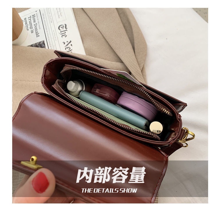 Túi xách IELGY cho nữ kiểu dáng retro thời trang cá tính