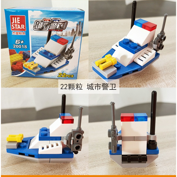 Đồ Chơi Lắp Ráp Robot Xe Hơi 3 Trong 1 Vol3