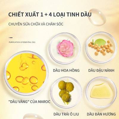 Tinh Dầu Dưỡng Tóc Uốn, Nhuộm, Tóc Khô Xơ Jckoo 70ml Phục Hồi Hư Tổn, Tạo Nếp Tóc Mềm Mượt