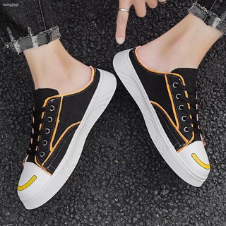 Giày lười vải canvas thời trang hàn quốc 2020 cá tính cho nam
