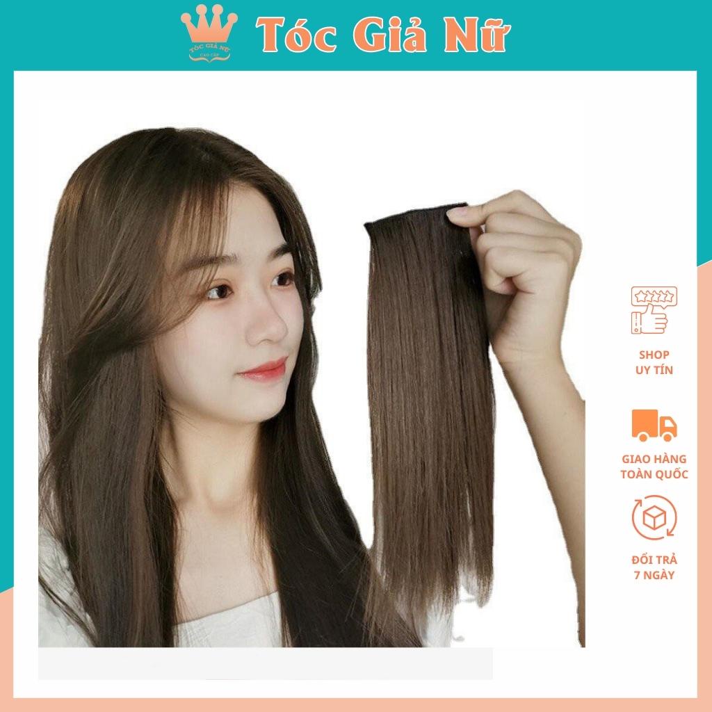 Tóc giả kẹp phồng nữ đẹp chân tóc 20cm hàn quốc TGN 20cm