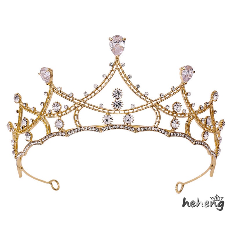 Cài Tóc Hình Vương Miện Đính Đá Thời Trang Cho Nữ