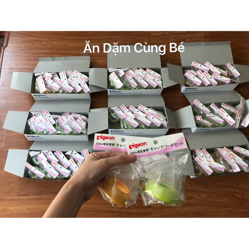 Nắp cổ thay thế bình sữa Pigeon cổ rộng nội địa Nhật an toàn cho bé chính hãng