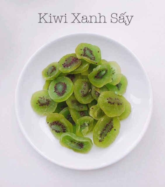 Mứt kiwi xanh sấy dẻo ngon