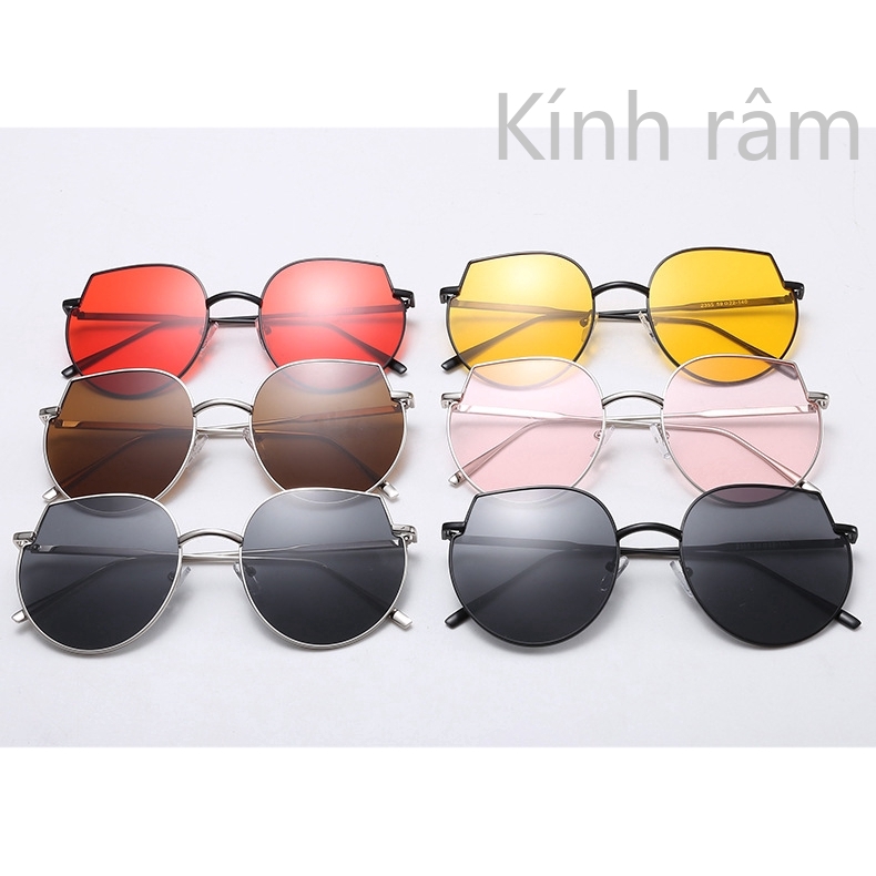 Kính mát mắt mèo chống tia UV400 phong cách cổ điển cho nữ