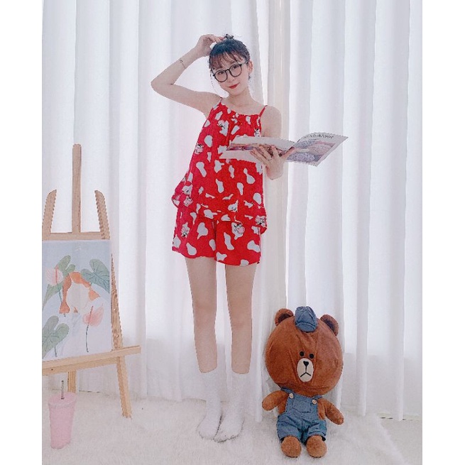 Đồ bộ đùi dây tole lanh 2da(45-65kg) | BigBuy360 - bigbuy360.vn