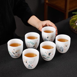 Chén Sứ Cảnh Đức – Sứ Bạch Định Thấu Quang