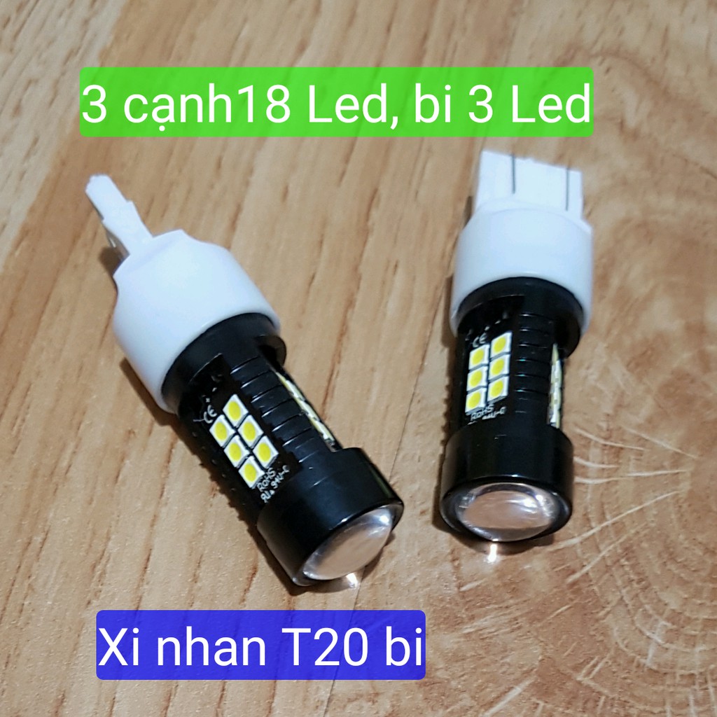 Bóng đèn Xinhan led T20 đen Ôtô giá 2 bóng
