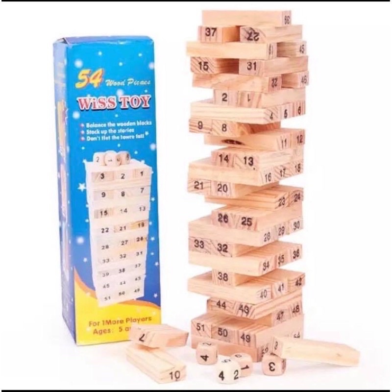 💥SALE SỐC💥 BỘ CHƠI RÚT GỖ LOẠI TO✔️