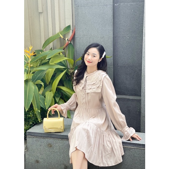 Váy thiết kế ANIE lụa tơ tiểu thư